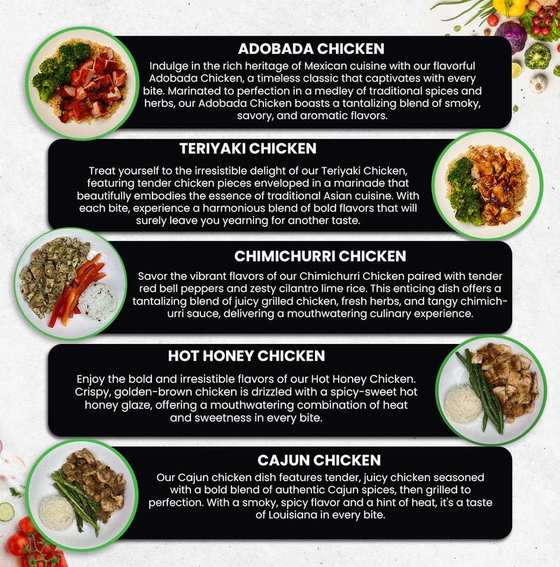 MIX & MATCH 12 WEEKLY MEALS PLAN